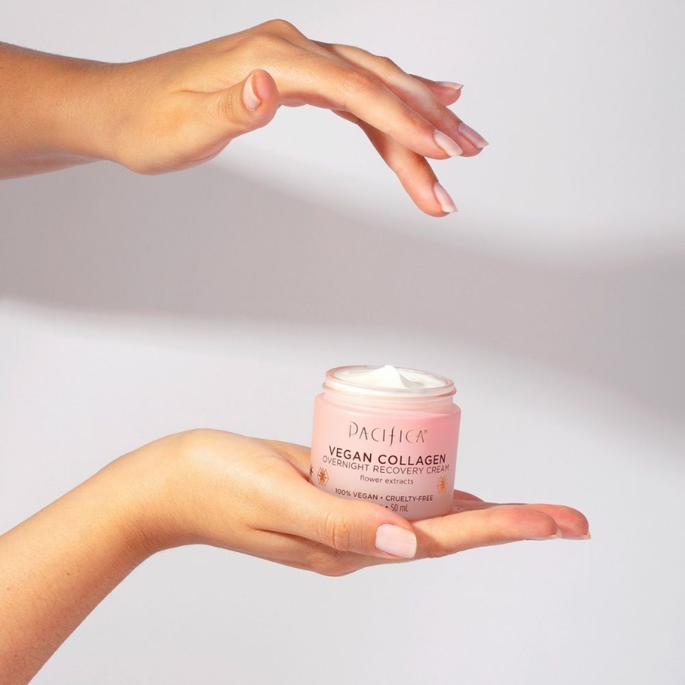 $17❤️🔥 LAST 1! Pacifica Vegan Collagen Overnight Recovery Cream Moisturizer - Picture 2 of 7